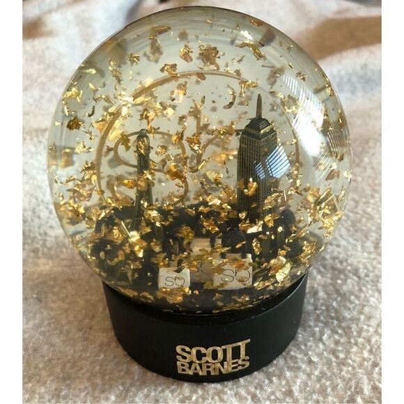 SCOTT BARNES - 🎉HP🎉 NWT - Sparkling “Snow Globe”/Black Presentation Box/Lim. Ed. - Picture 6 of 15